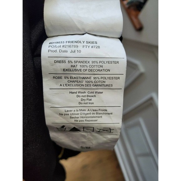 Delicious Women Solid Black Polyester Collared Short Sleeve Knee Length Dress S - Picture 12 of 12